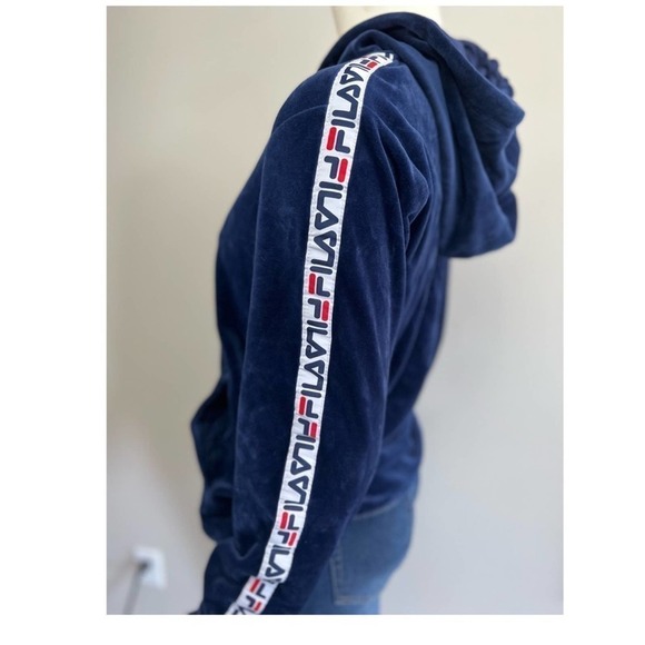 Fila vintage velour jacket - Picture 9 of 11